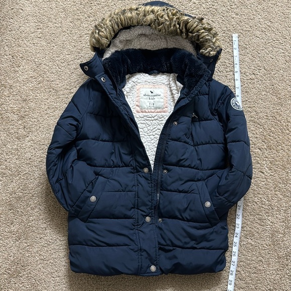 Girls Abercrombie & Fitch parka - Picture 1 of 7